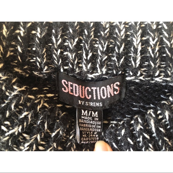 Cable Knit Long Sleeve Sweater Dress - Picture 5 of 16